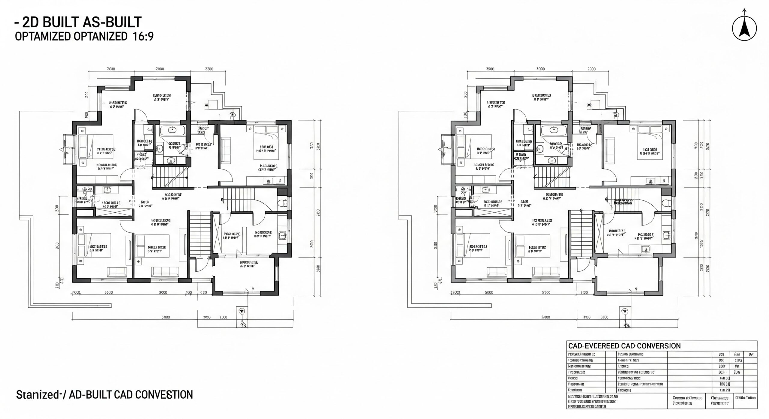 2D Scan to Plans