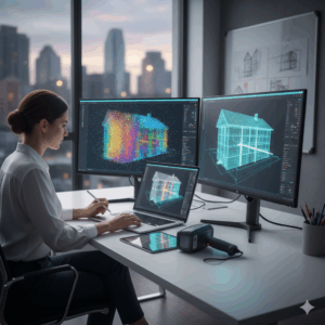 architects with reality capture data