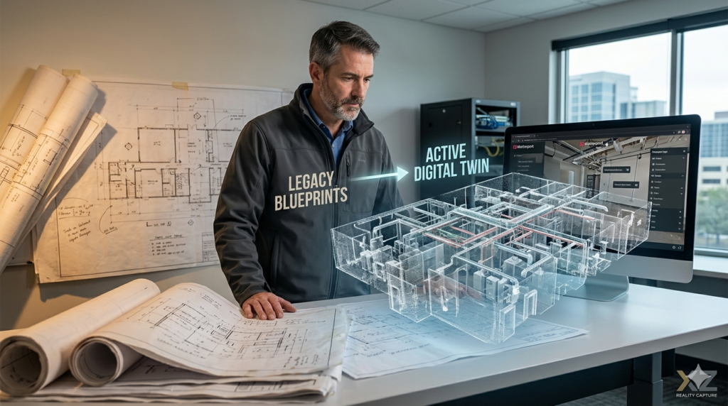Outdated Legacy Floor Plans Active Digital Twins